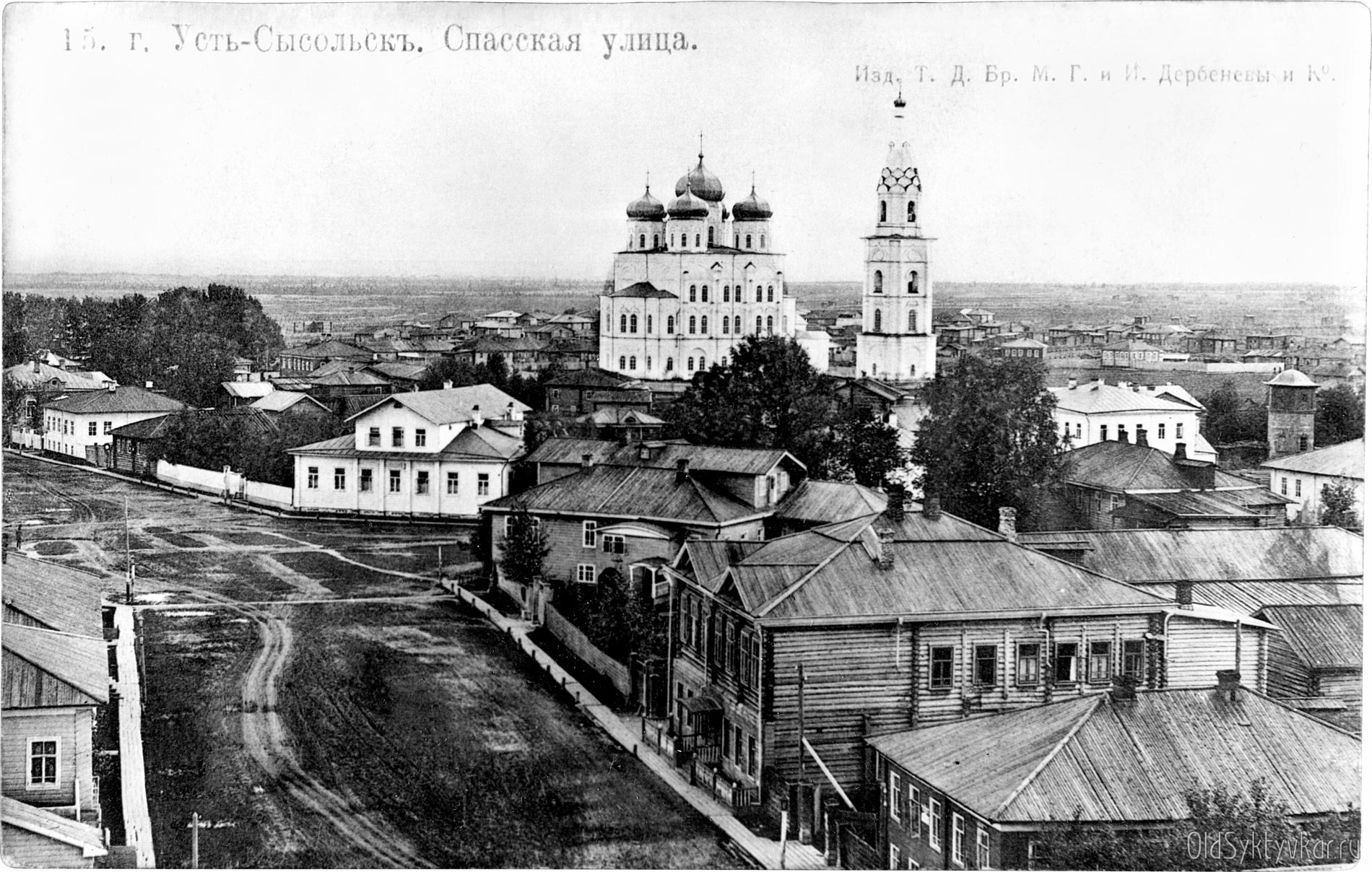 Коми 18 век. Спасская Церковь Усть-Сысольска.