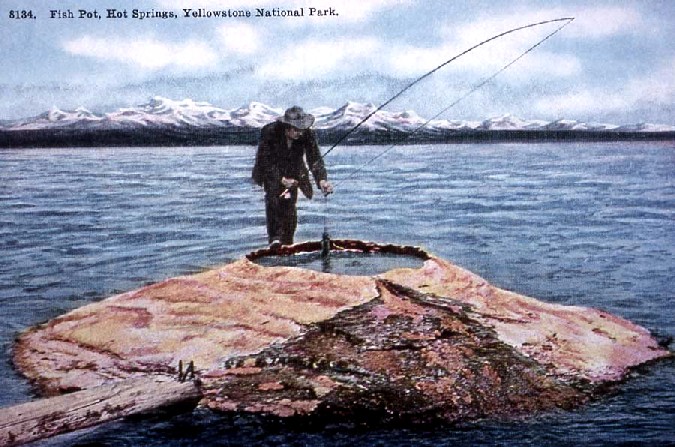 Гейзер Fishing Cone